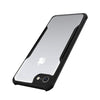 Mobielectro Camera Bump Protection | Slim Stylish 360 Protection Design |Crystal Clear | Shockproof Eagle Back Cover for iPhone 6 Plus- Black