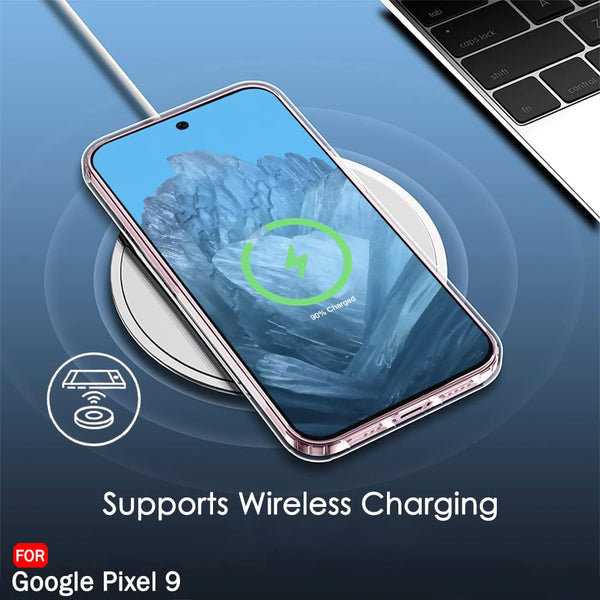 Mobielectro Soft Silicon Transparent |Scratch Resistant Clear Case for Pixel 9 5G