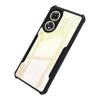 Mobielectro Camera Bump Protection | Slim Stylish 360 Protection Design |Crystal Clear | Shockproof Eagle Back Cover for Oppo A38 - Black