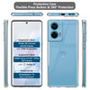Mobielectro Soft Silicon Transparent |Scratch Resistant Clear Case for Moto G96 5G