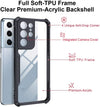 Mobielectro Camera Bump Protection | Slim Stylish 360 Protection Design |Crystal Clear | Shockproof Eagle Back Cover for Samsung S21 ULTRA- Black