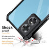 Mobielectro Camera Bump Protection | Slim Stylish 360 Protection Design |Crystal Clear | Shockproof Eagle Back Cover for Oppo A17 - Black