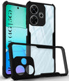 Mobielectro Camera Bump Protection | Slim Stylish 360 Protection Design |Crystal Clear | Shockproof Eagle Back Cover for RedMi 13 5G - Black