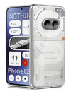 Mobielectro Clear Transparent Shockproof Scratch Resistant Protective Phone Case for Nothing Phone 2A 5G