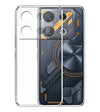 Mobielectro Clear Transparent Shockproof Scratch Resistant Protective Phone Case for Infinix GT 10 Pro