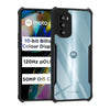 Mobielectro Camera Bump Protection | Slim Stylish 360 Protection Design |Crystal Clear | Shockproof Eagle Back Cover for Moto G52 | Moto 82 5G - Black