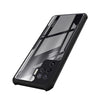 Mobielectro Camera Bump Protection | Slim Stylish 360 Protection Design |Crystal Clear | Shockproof Eagle Back Cover for Oppo F19 Pro- Black