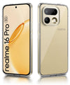 Mobielectro Clear Transparent Shockproof Scratch Resistant Protective Phone Case for Realme 16 Pro