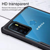 Mobielectro Camera Bump Protection | Slim Stylish 360 Protection Design |Crystal Clear | Shockproof Eagle Back Cover for Infinix Hot 9 - Black