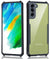 Mobielectro Camera Bump Protection | Slim Stylish 360 Protection Design |Crystal Clear | Shockproof Eagle Back Cover for Samsung S22- Black