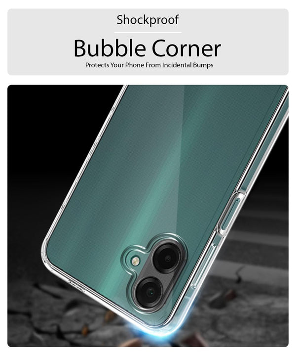 Mobielectro Clear Transparent Shockproof Scratch Resistant Protective Phone Case for Samsung A07 5G