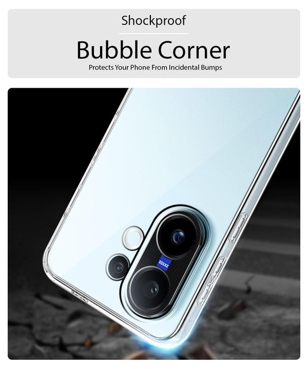 Mobielectro Clear Transparent Shockproof Scratch Resistant Protective Phone Case for Vivo X200FE