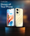 Mobielectro Clear Transparent Shockproof Scratch Resistant Protective Phone Case for Oppo A59 5G