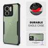 Mobielectro Camera Bump Protection | Slim Stylish 360 Protection Design |Crystal Clear | Shockproof Eagle Back Cover for Moto Edge 40 - Black