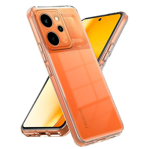 Mobielectro Clear Transparent Shockproof Scratch Resistant Protective Phone Case for Realme Narzo Power 5G