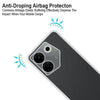 Mobielectro Clear Transparent Shockproof Scratch Resistant Protective Phone Case for Tecno Camon 20 Pro