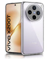Mobielectro Clear Transparent Shockproof Scratch Resistant Protective Phone Case for Vivo X200T 5G