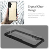 Mobielectro Camera Bump Protection | Slim Stylish 360 Protection Design |Crystal Clear | Shockproof Eagle Back Cover for Samsung S24 FE- Black