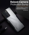 Mobielectro Camera Bump Protection | Slim Stylish 360 Protection Design |Crystal Clear | Shockproof Eagle Back Cover for Infinix ZERO 5G 2023 - Black
