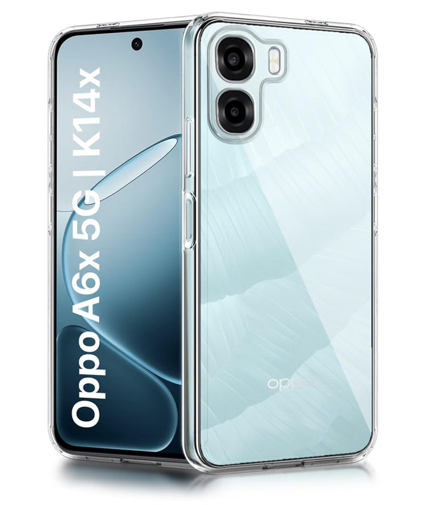 Mobielectro Clear Transparent Shockproof Scratch Resistant Protective Phone Case for Oppo K14X 5G