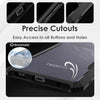 Mobielectro Camera Bump Protection | Slim Stylish 360 Protection Design |Crystal Clear | Shockproof Eagle Back Cover for Realme 13 Plus | Realme P1 Speed 5G - Black