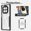 Mobielectro Camera Bump Protection | Slim Stylish 360 Protection Design |Crystal Clear | Shockproof Eagle Back Cover for Realme C63 5G - Black