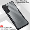 Mobielectro Camera Bump Protection | Slim Stylish 360 Protection Design |Crystal Clear | Shockproof Eagle Back Cover for Samsung F15||M15|M15 5G Prime Edition - Black