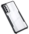 Mobielectro Camera Bump Protection | Slim Stylish 360 Protection Design |Crystal Clear | Shockproof Eagle Back Cover for Oppo RENO 4 Pro- Black