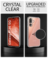 Mobielectro Soft Silicon Transparent |Scratch Resistant Clear Case for Samsung M36 5G