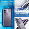 Mobielectro Soft Silicon Transparent |Scratch Resistant Clear Case for IQOO Z10X 5G