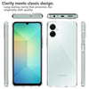 Mobielectro Clear Transparent Shockproof Scratch Resistant Protective Phone Case for Samsung A06 5G