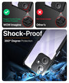 Mobielectro Camera Bump Protection | Slim Stylish 360 Protection Design |Crystal Clear | Shockproof Eagle Back Cover for Infinix Hot 30 PLAY- Black