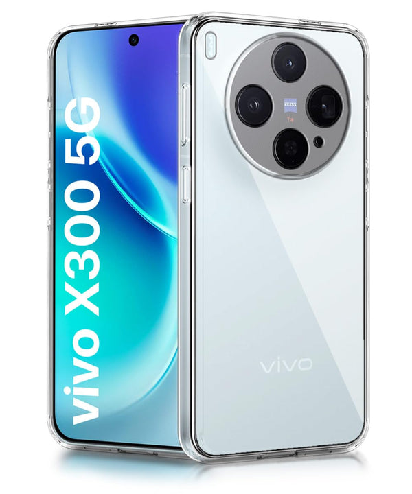 Mobielectro Clear Transparent Shockproof Scratch Resistant Protective Phone Case for Vivo X300