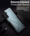 Mobielectro Camera Bump Protection | Slim Stylish 360 Protection Design |Crystal Clear | Shockproof Eagle Back Cover for Samsung M14 5G- Black