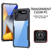 Mobielectro Camera Bump Protection | Slim Stylish 360 Protection Design |Crystal Clear | Shockproof Eagle Back Cover for Mi POCO X4 Pro 5G - Black