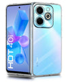 Mobielectro Clear Transparent Shockproof Scratch Resistant Protective Phone Case for Infinix Hot 40i
