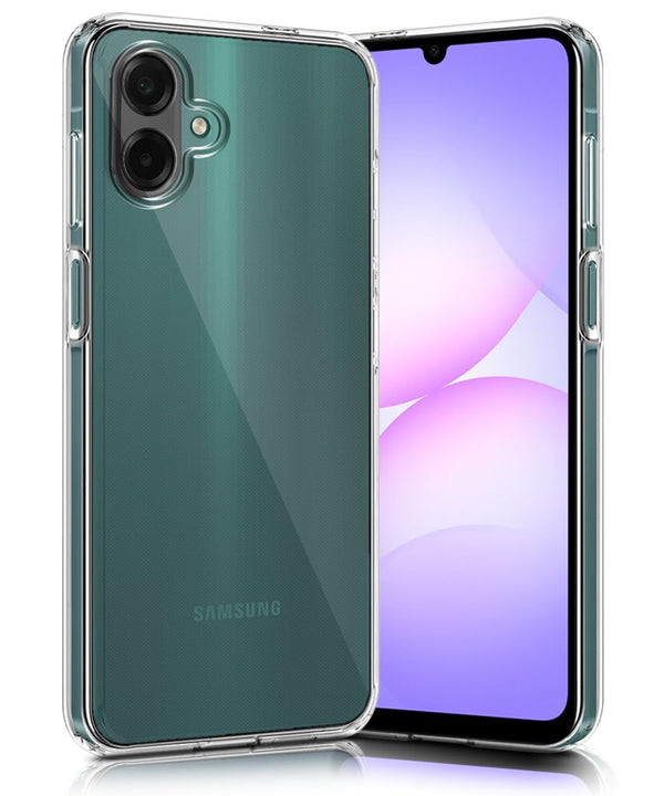Mobielectro Clear Transparent Shockproof Scratch Resistant Protective Phone Case for Samsung A07 5G
