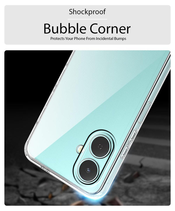 Mobielectro Clear Transparent Shockproof Scratch Resistant Protective Phone Case for Tecno Spark Go 2 5G