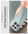 Mobielectro Clear Transparent Shockproof Scratch Resistant Protective Phone Case for Moto Edge 70 Fusion