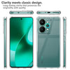 Mobielectro Clear Transparent Shockproof Scratch Resistant Protective Phone Case for Realme 15 5G