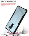 Mobielectro Camera Bump Protection | Slim Stylish 360 Protection Design |Crystal Clear | Shockproof Eagle Back Cover for Mi POCO F1 - Black