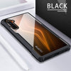 Mobielectro Camera Bump Protection | Slim Stylish 360 Protection Design |Crystal Clear | Shockproof Eagle Back Cover for Realme 6 Pro- Black
