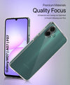 Mobielectro Clear Transparent Shockproof Scratch Resistant Protective Phone Case for Samsung A07 5G