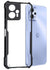 Mobielectro Camera Bump Protection | Slim Stylish 360 Protection Design |Crystal Clear | Shockproof Eagle Back Cover for Moto G13 - Black