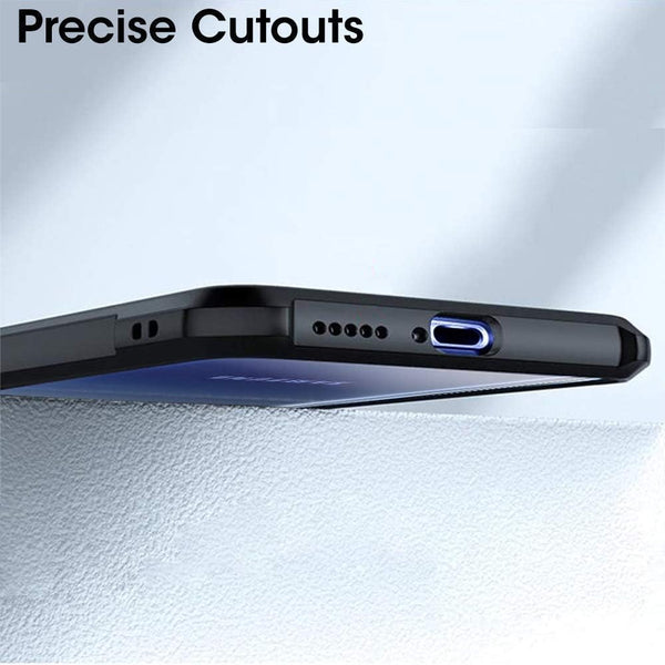 Mobielectro Camera Bump Protection | Slim Stylish 360 Protection Design |Crystal Clear | Shockproof Eagle Back Cover for OnePlusNord CE 3 Lite- Black