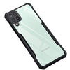 Mobielectro Camera Bump Protection | Slim Stylish 360 Protection Design |Crystal Clear | Shockproof Eagle Back Cover for Samsung A22 4G - Black