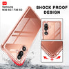 Mobielectro Clear Transparent Shockproof Scratch Resistant Protective Phone Case for Samsung F36
