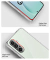 Mobielectro Clear Transparent Shockproof Scratch Resistant Protective Phone Case for Samsung M56 5G