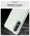 Mobielectro Clear Transparent Shockproof Scratch Resistant Protective Phone Case for Samsung M56 5G