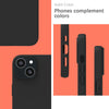 Mobielectro Waterkproof Soft Silicone Ultra Slim O.G Case for iPhone 15- Black